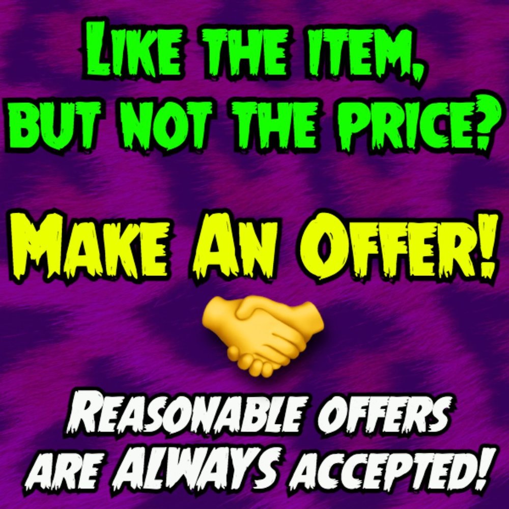 Like the item, but not the price? Make an offer!